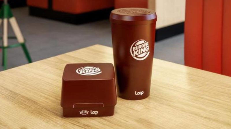 Burger King to try reusable Packaging, partners with Terracycle