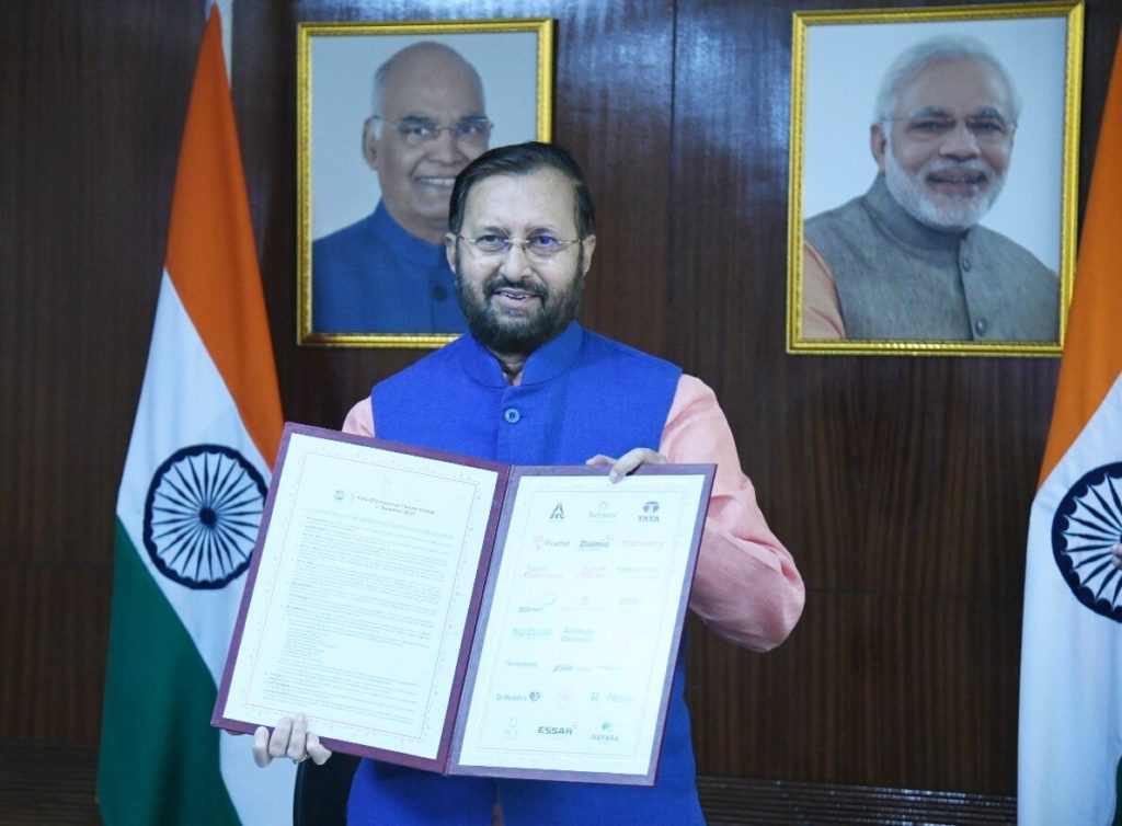 Declaration of the private sector on Climate Change Signed