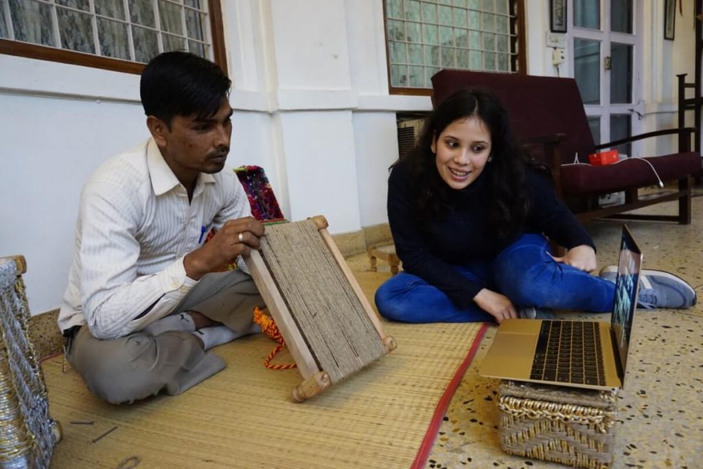 Live Charpai Weaving Workshop by Sirohi