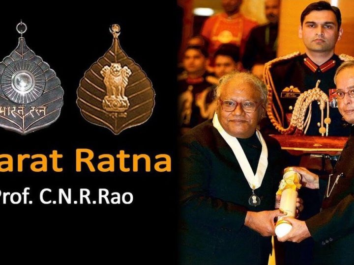 Professor C N R Rao receives ENI International Award