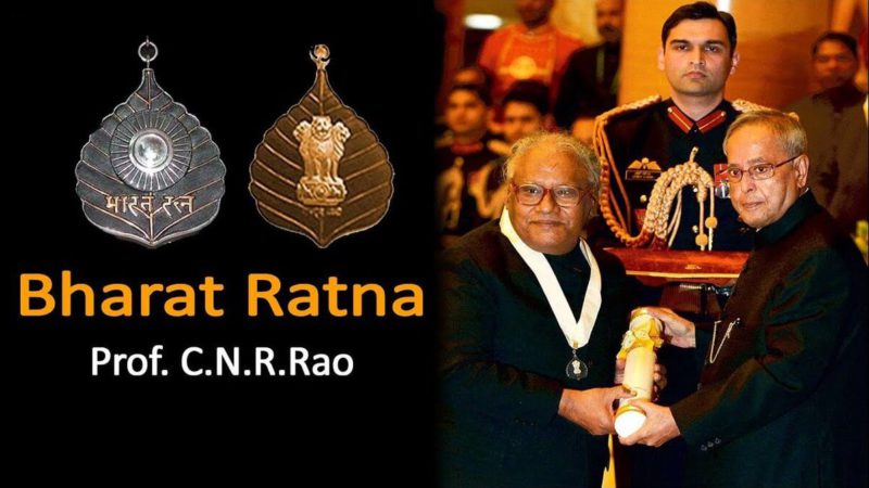 Bharat Ratna Professor C N R Rao