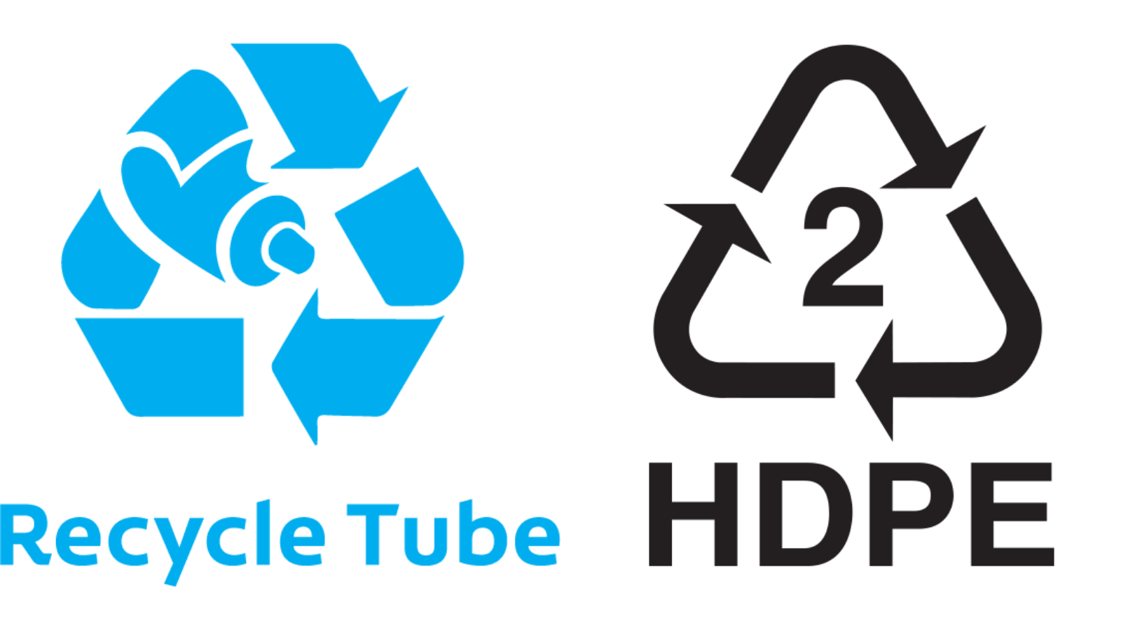 Recyclable Toothpaste tube logo