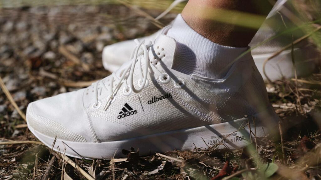 has recently launched the Adizero x Allbirds 2.94 kg CO2e — an ultralight running shoe with their lowest carbon footprint to date.