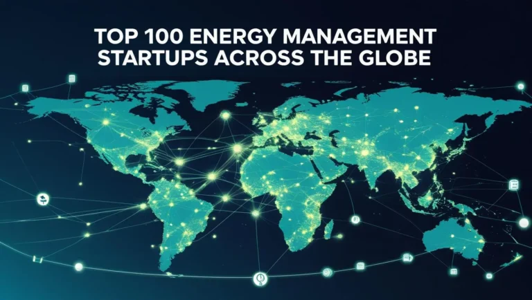 100 Energy Management Startups: Comprehensive Global Report