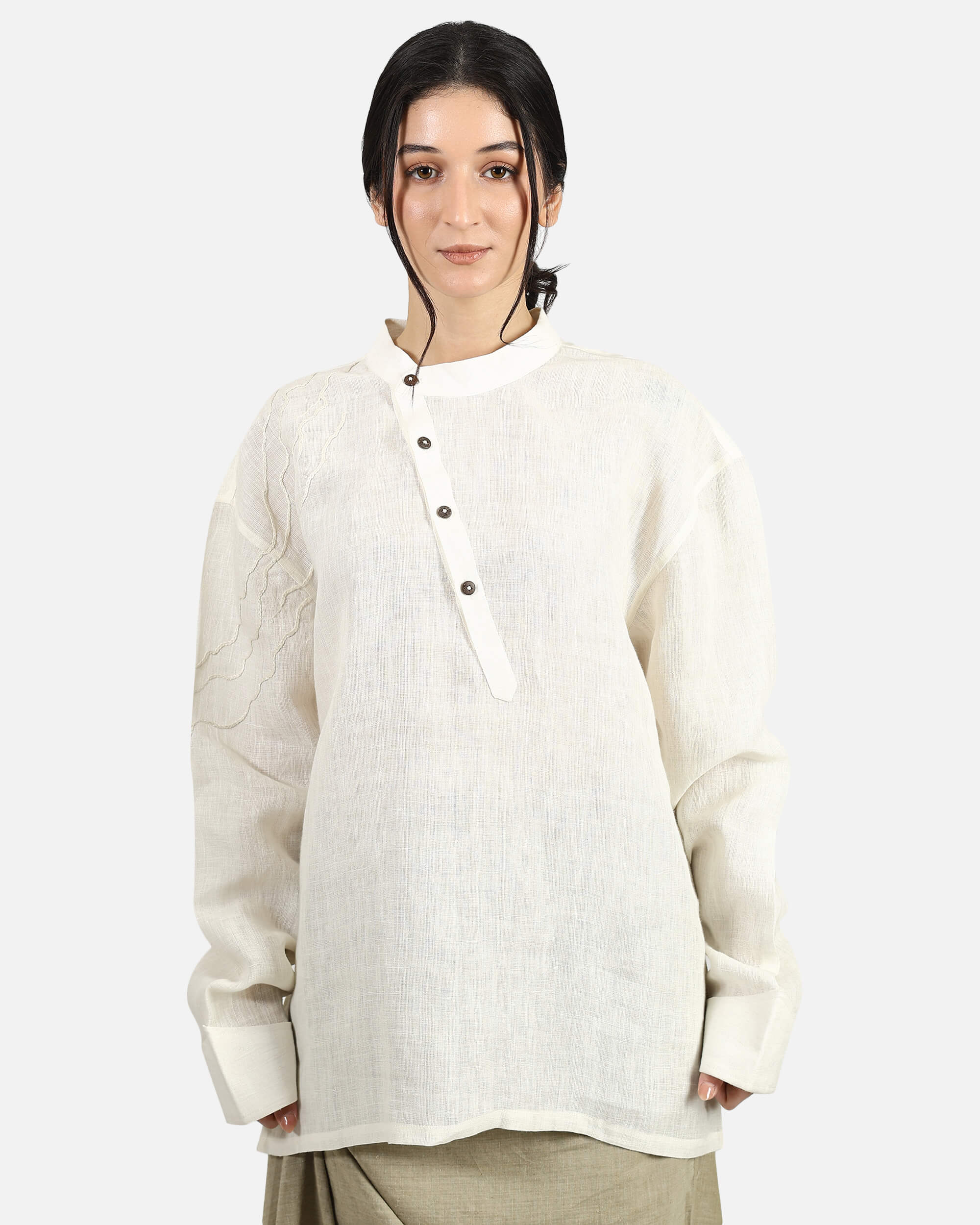 Avartan One World — hand embroidery and circular motifs