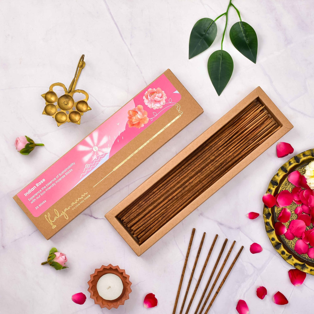 Kalyanamm incense sticks made from holy waste