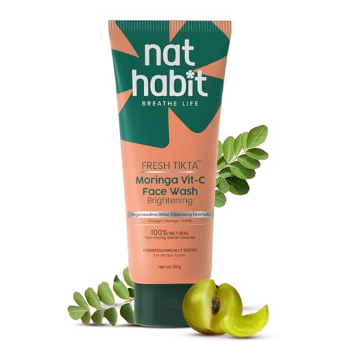 Nat Habit Moringa Vitamin-C Face Wash on Amazon.in