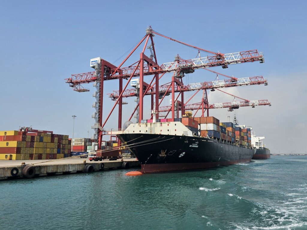 V.O. Chidambaranar Port cargo terminal, Tuticorin, Tamil Nadu