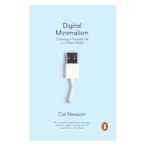 Digital Minimalism by Cal Newport — book cover