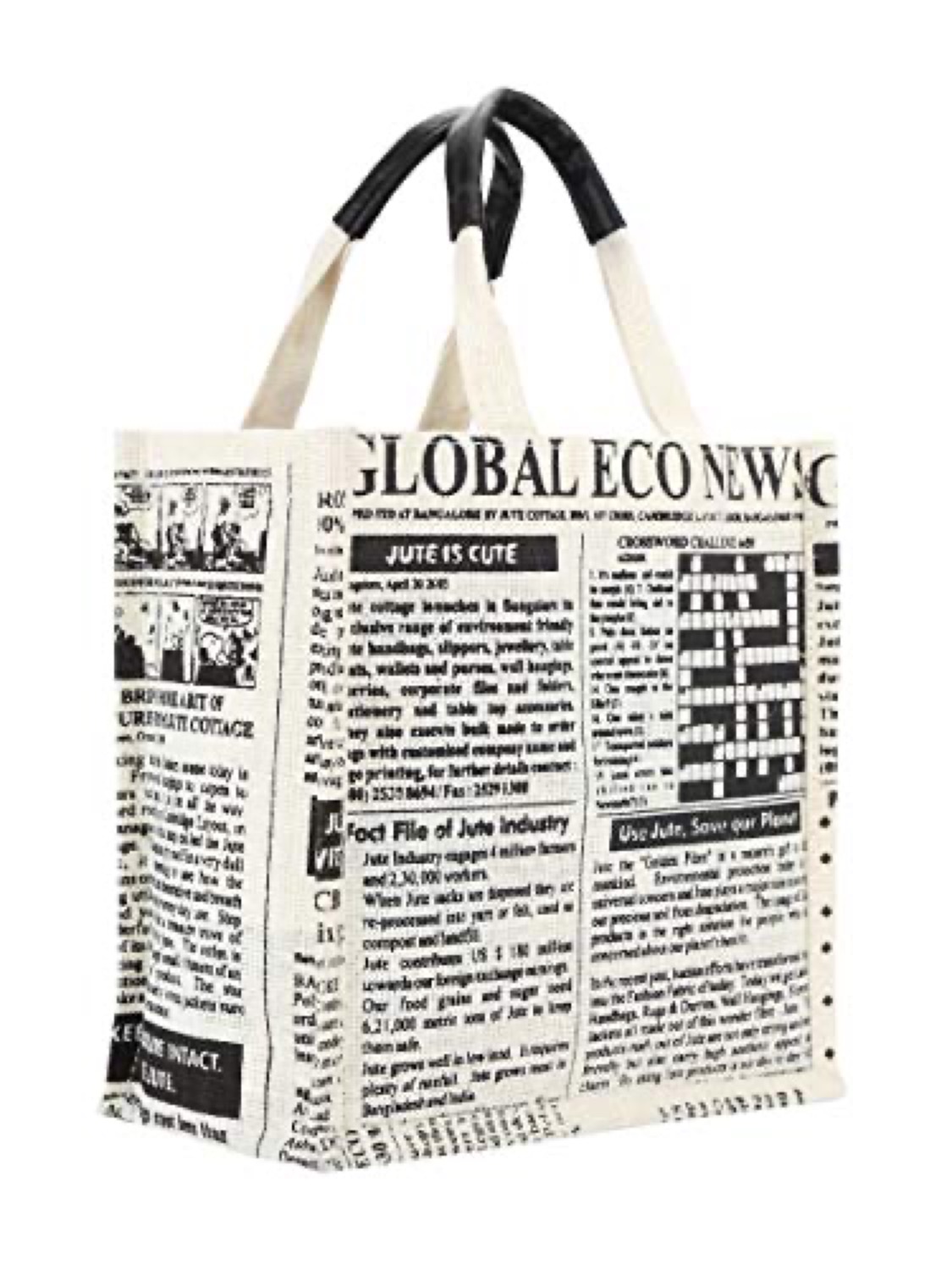 Jute Cottage handcrafted jute lunch bag