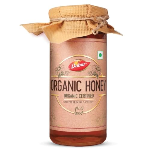 Dabur Organic Honey, 500 g on Amazon.in