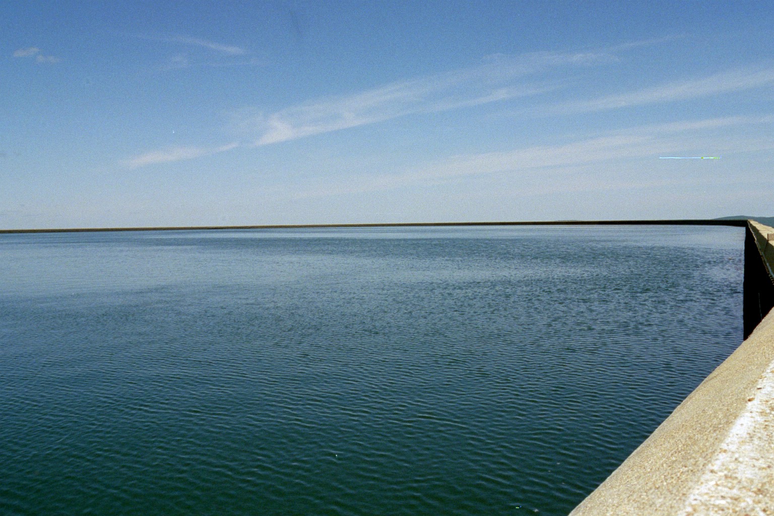Upper reservoir of a pumped storage hydropower plant holding water at height