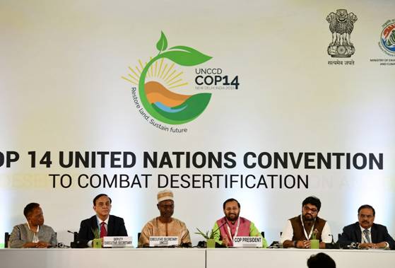 UNCCD COP14 Starts in India