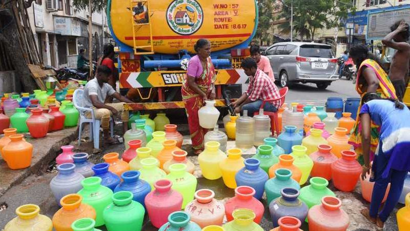 Chennai Water Crisis 2019