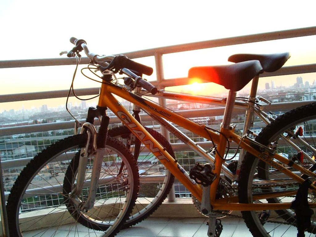 Riding-a-bicycle